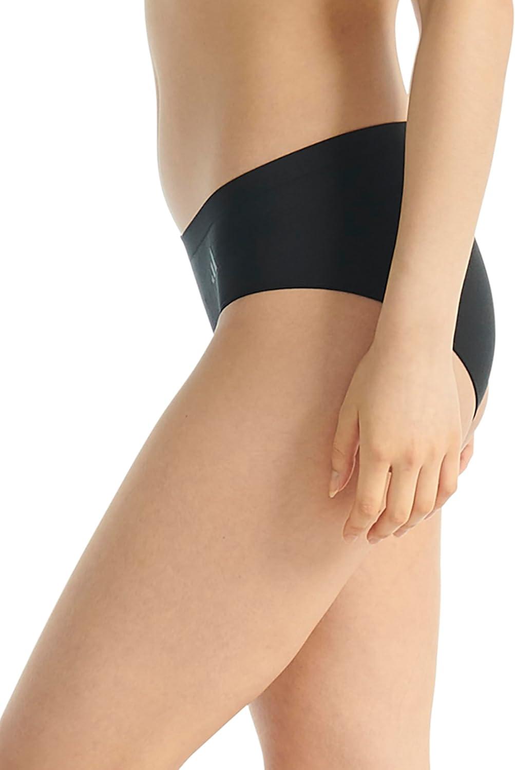 image:imageadidas Womens Active Seamless Hipster Underwear 6PackBlackBlackToasted AlmondToasted AlmondWonder QuartzWonder Quartz