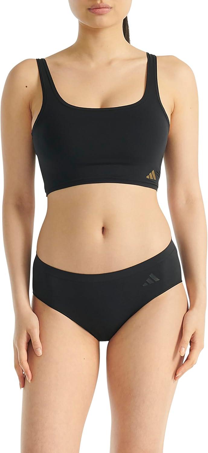 image:imageadidas Womens Active Seamless Hipster UnderwearBlack