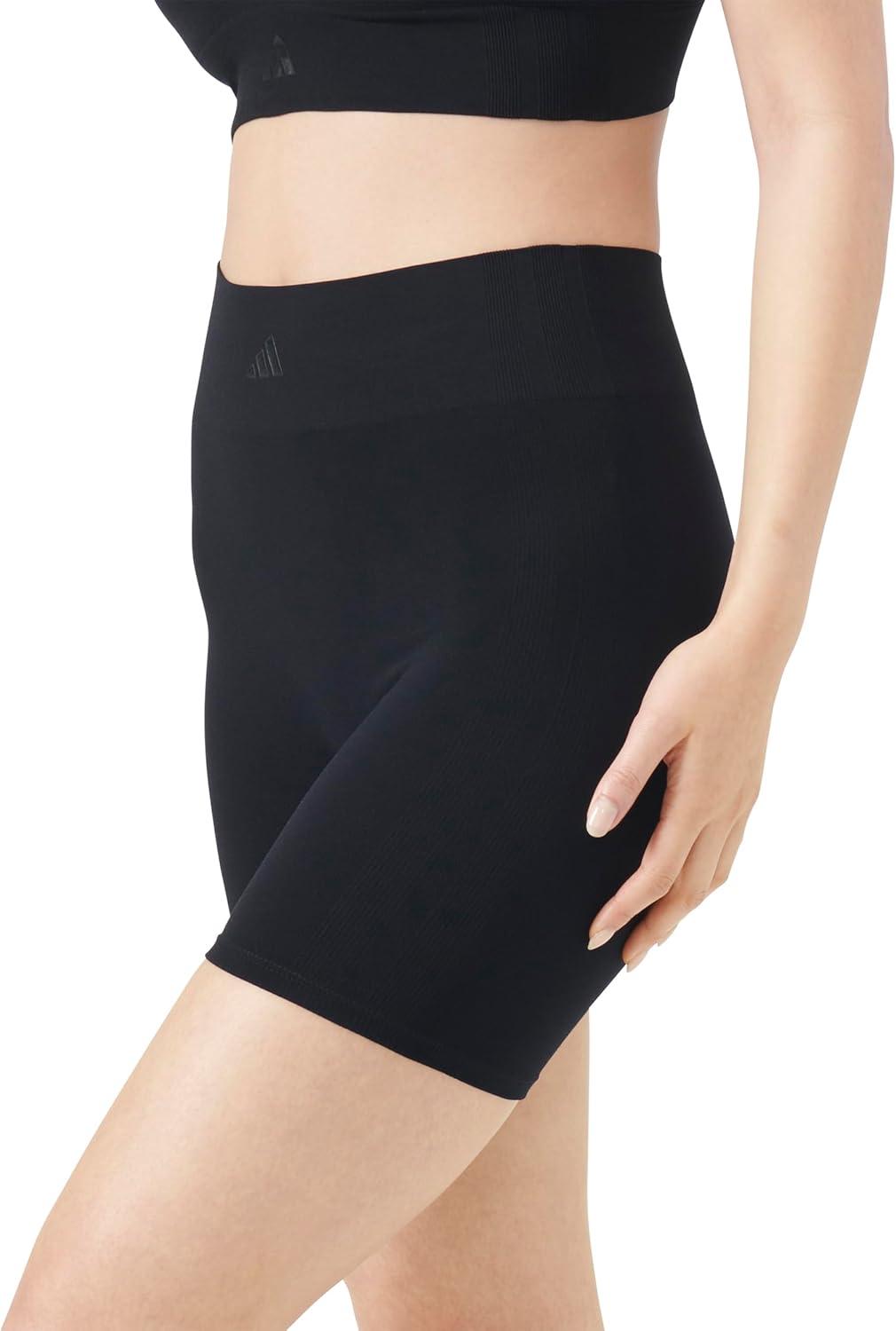 image:imageadidas Womens Active Seamless Micro Stretch Smoothing ShortBlack