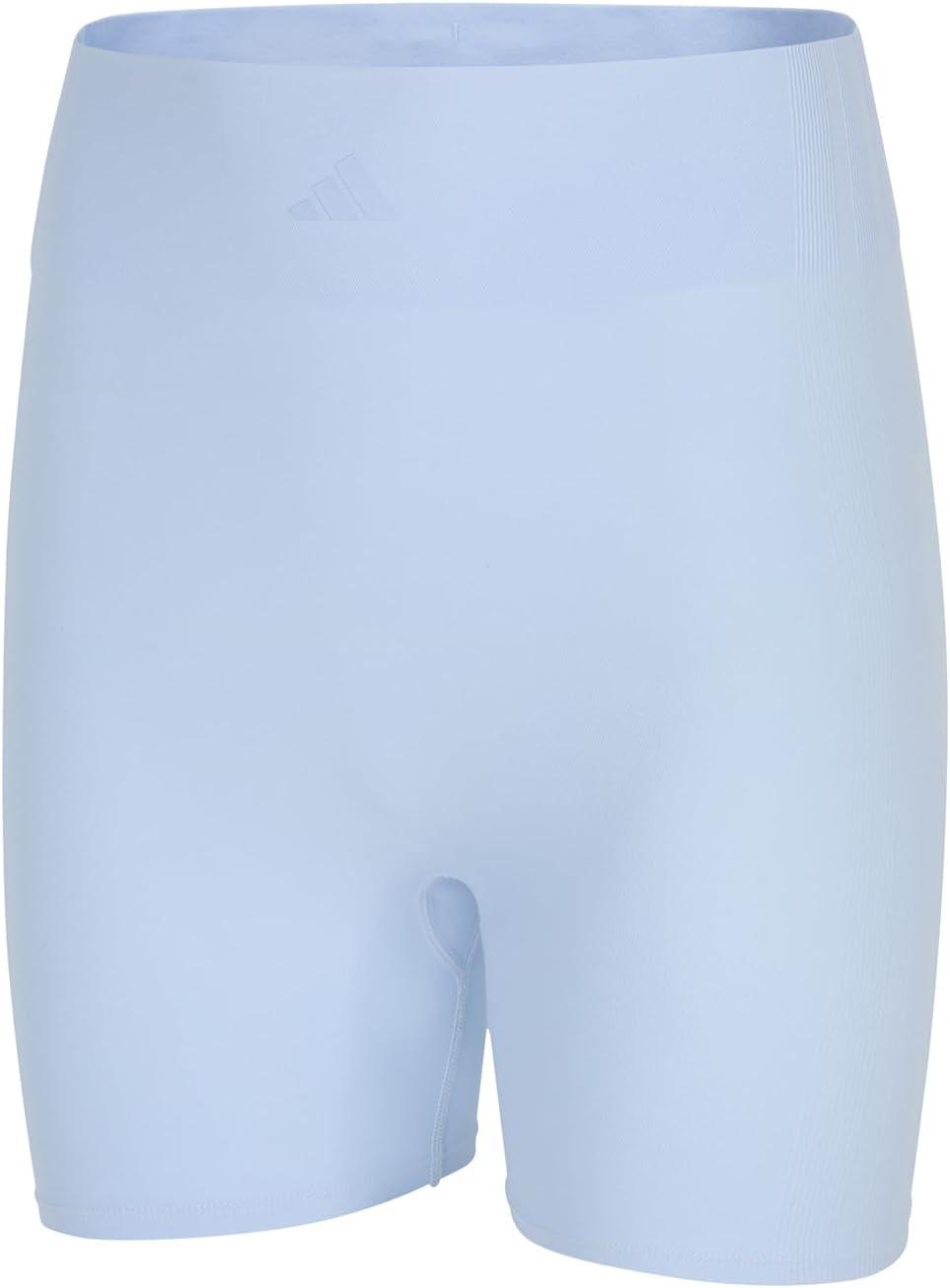 image:imageadidas Womens Active Seamless Micro Stretch Smoothing ShortGlow Blue