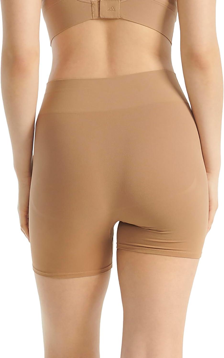 image:imageadidas Womens Active Seamless Micro Stretch Smoothing ShortToasted Almond
