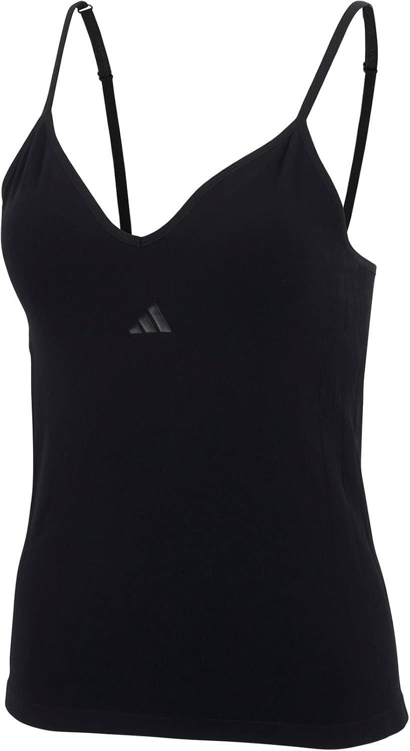 image:imageadidas Womens Active Seamless Micro Stretch Smoothing Tank TopBlack