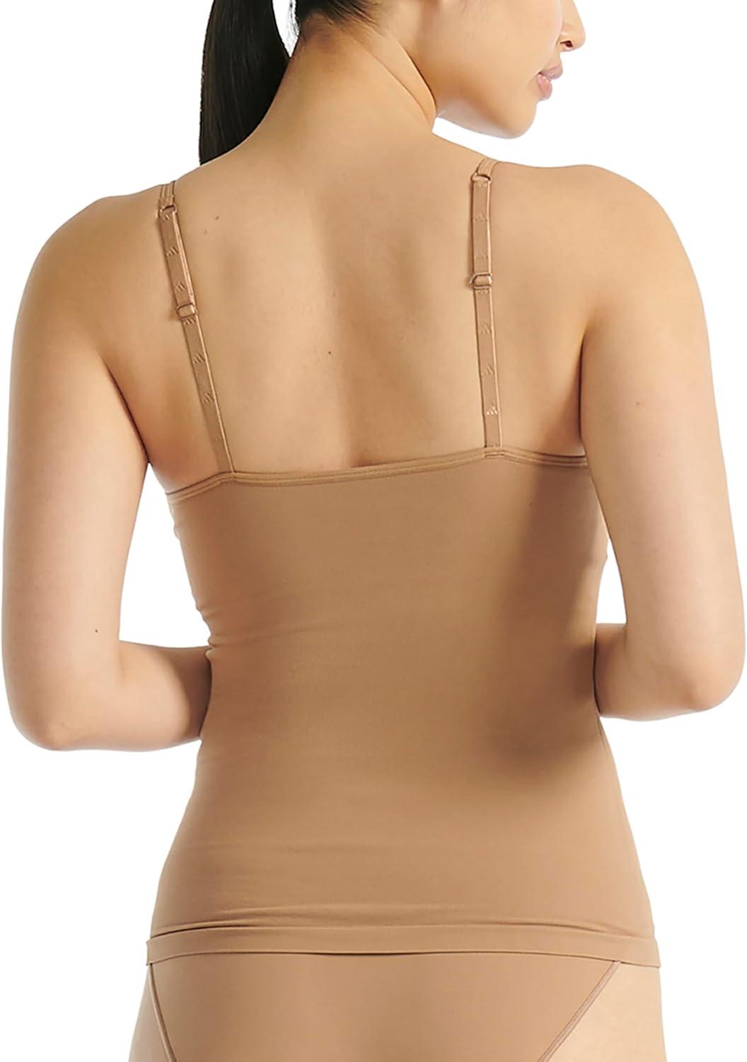 image:imageadidas Womens Active Seamless Micro Stretch Smoothing Tank TopToasted Almond