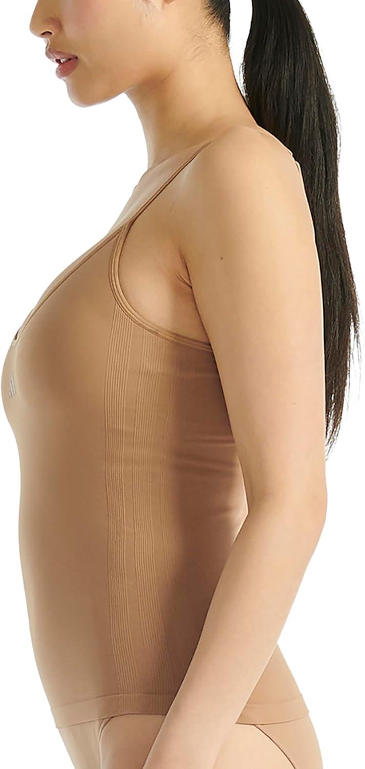 image:imageadidas Womens Active Seamless Micro Stretch Smoothing Tank TopToasted Almond
