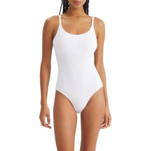 adidas Women’s Active Essentials Cotton Bodysuit(White)