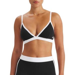 adidas Women’s Active Essentials Cotton Triangle Bralette(Black)