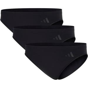 adidas Women’s Active Seamless Bikini Brief Underwear(Black)