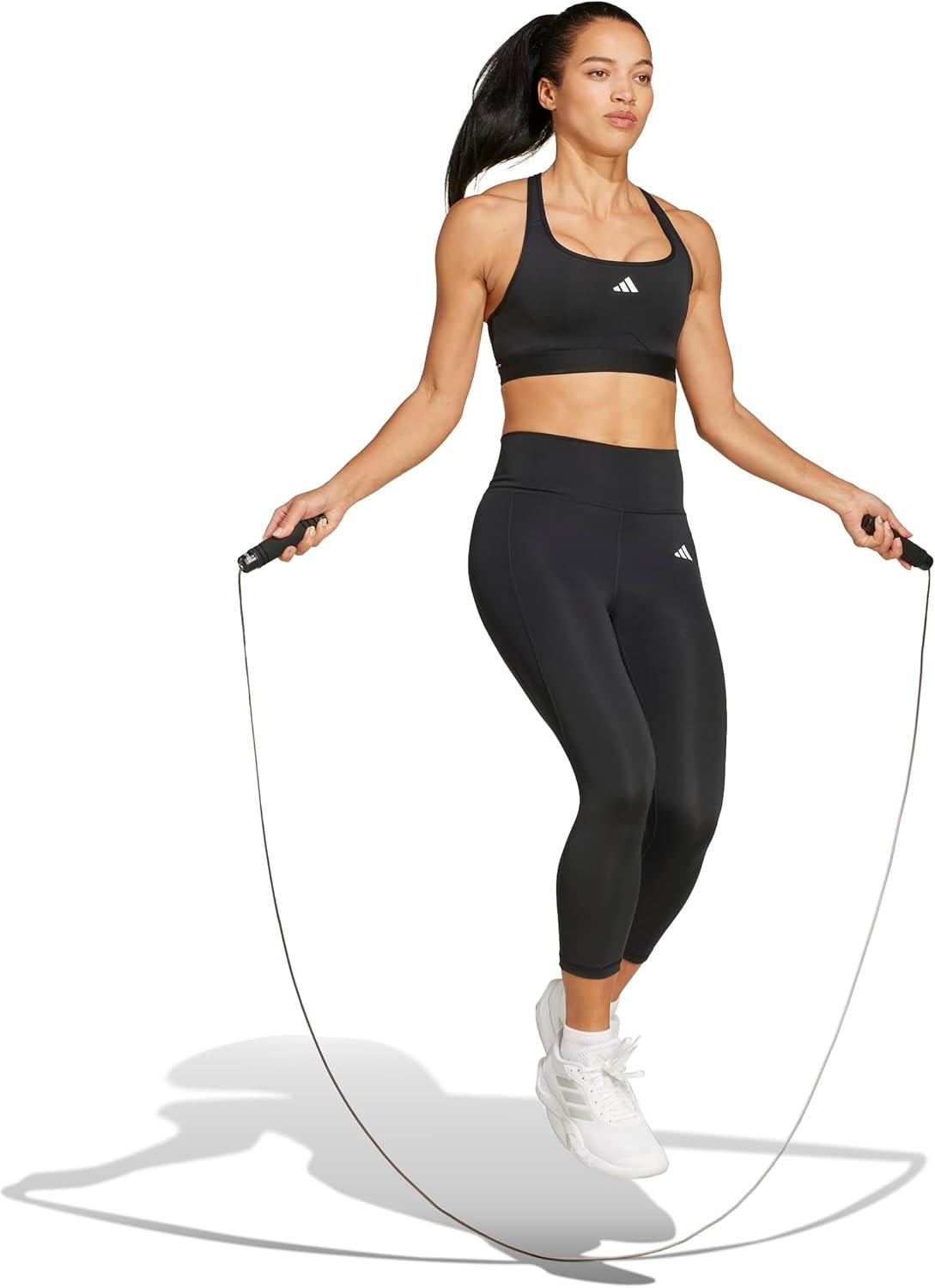 image:imageAdidas Womens Optime Essentials Stash 34 LeggingsBlack