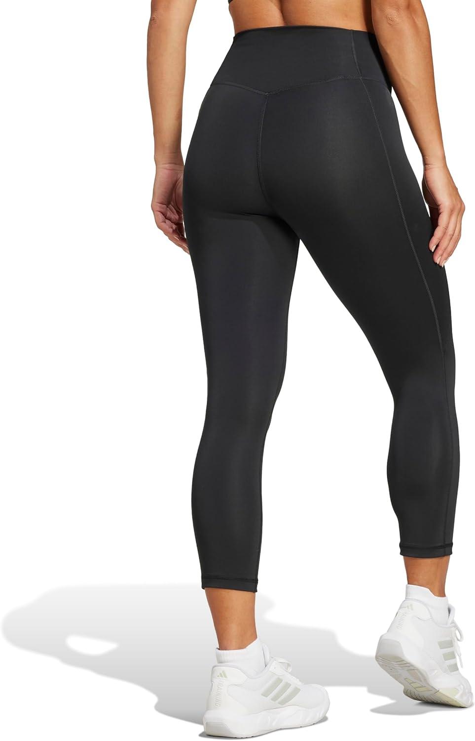 image:imageAdidas Womens Optime Essentials Stash 34 LeggingsBlack