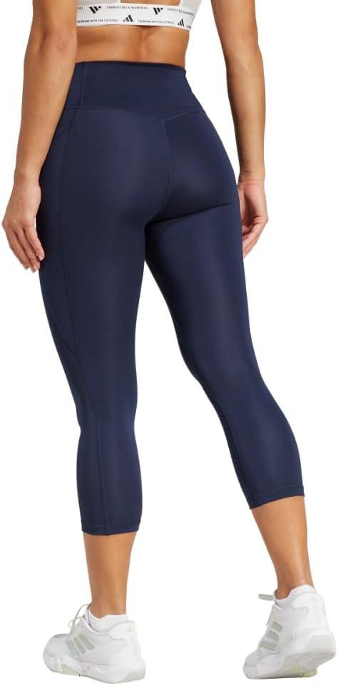 image:imageAdidas Womens Optime Essentials Stash 34 LeggingsInk