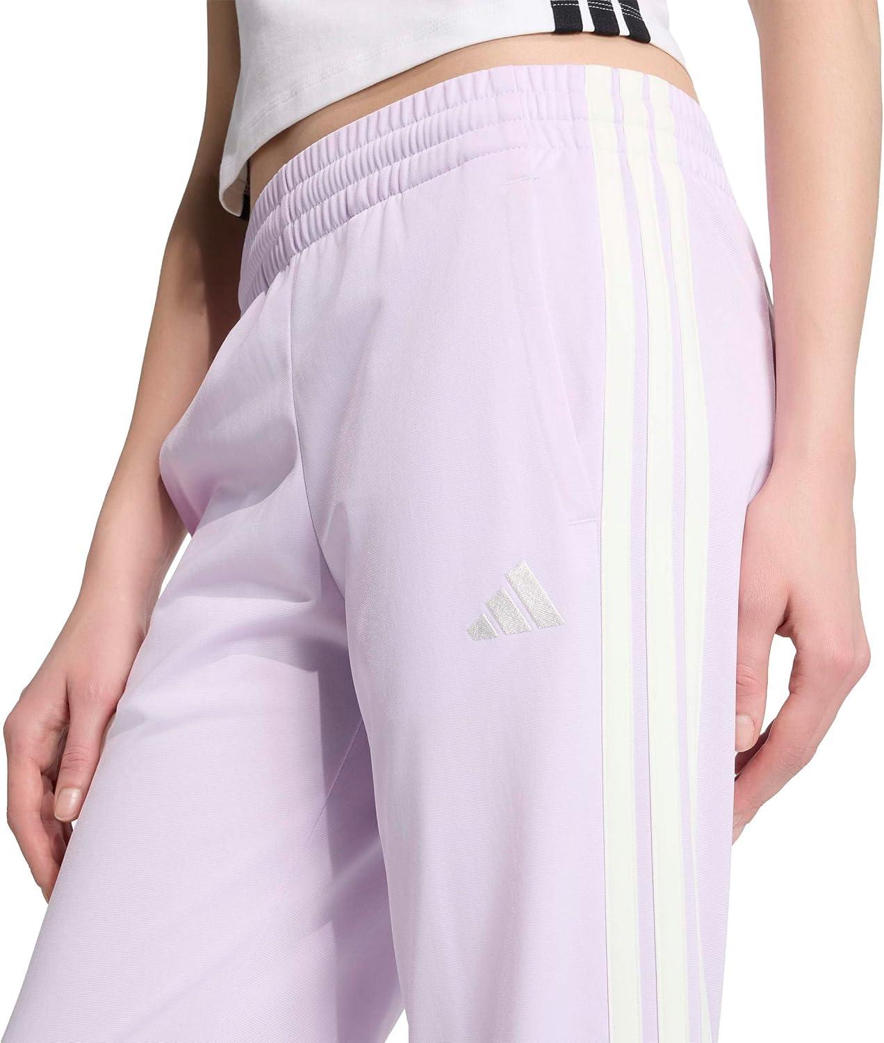 image:imageAdidas Womens Tricot 3Stripes Track PantsIce Lavender