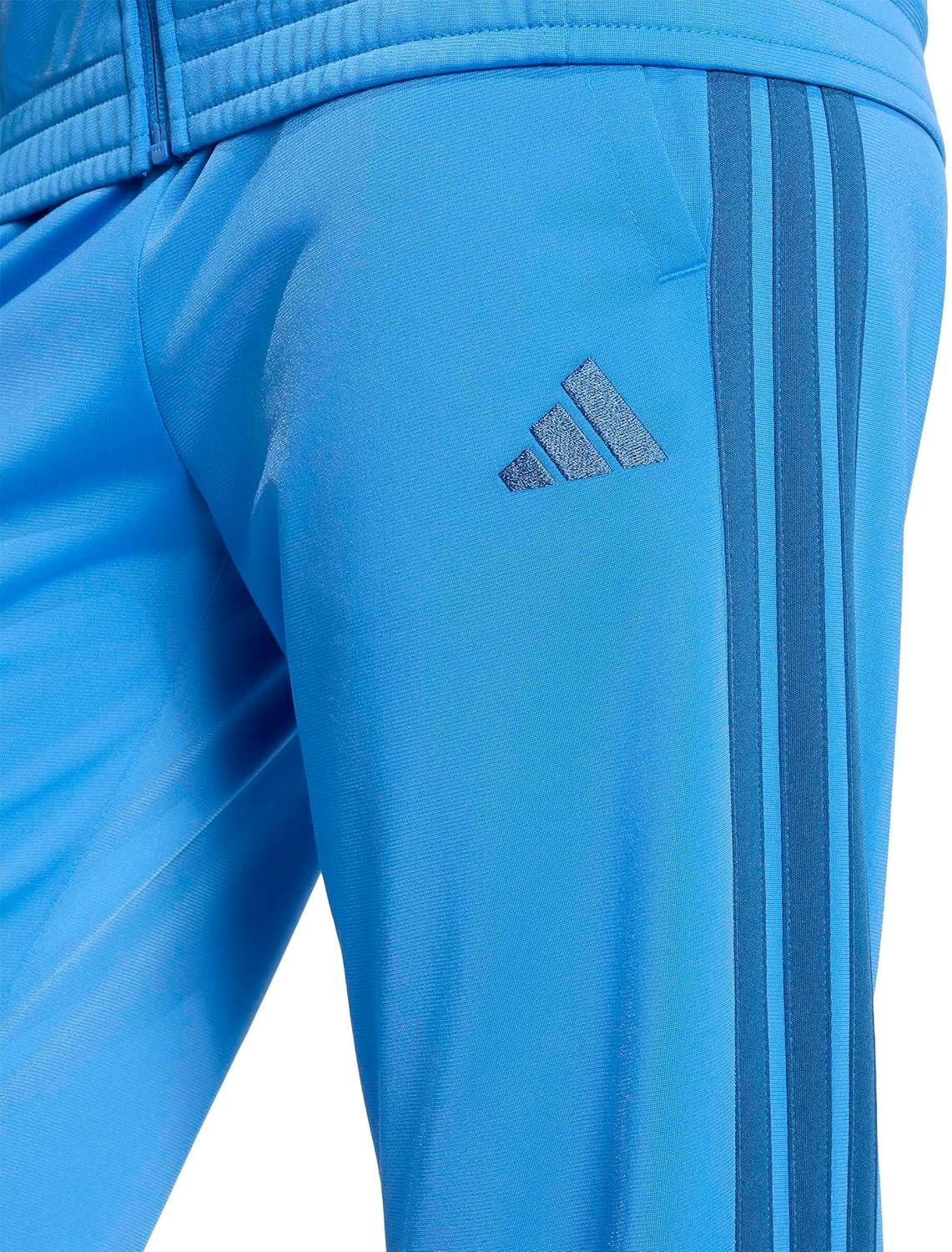 image:imageAdidas Womens Tricot 3Stripes Track PantsRay Blue