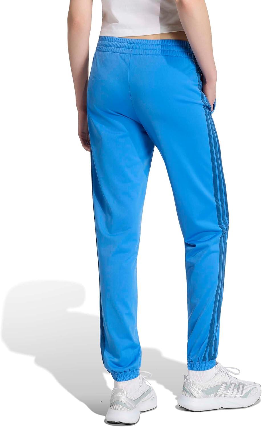 image:imageAdidas Womens Tricot 3Stripes Track PantsRay Blue