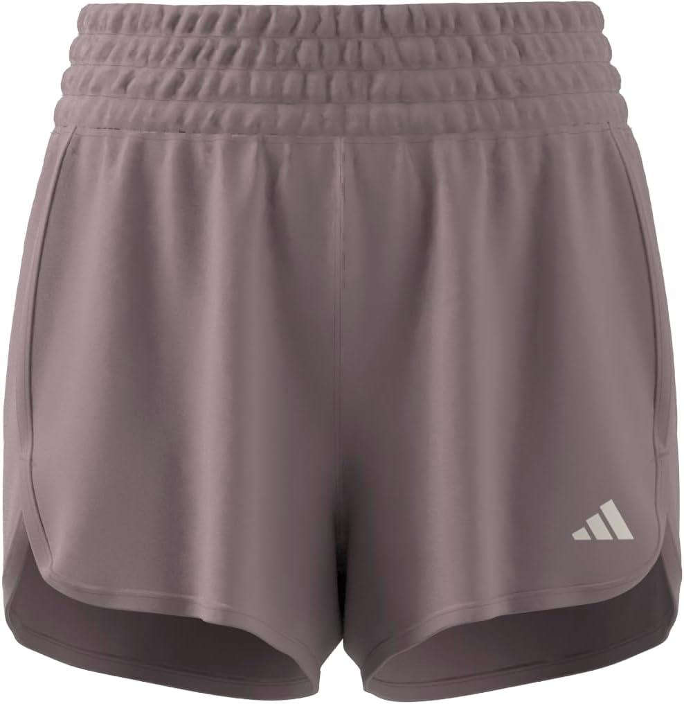image:imageadidas Womens Pacer Essentials Knit HighRise Shorts Casual Bottoms Casual PurplePreloved Fig