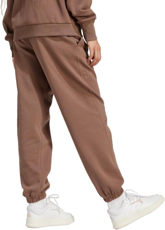 image:imageadidas Womens All Season Fleece Sweatpants Casual BrownEarth Strata