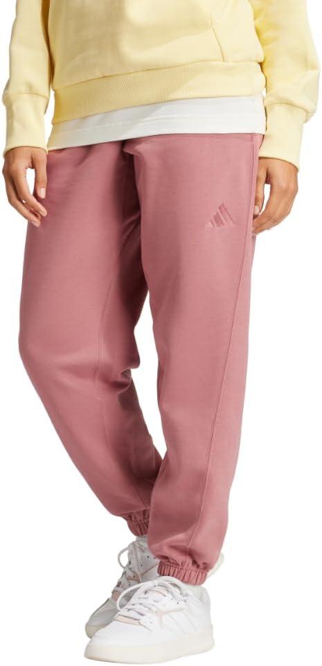 image:imageadidas Womens All Season Fleece Sweatpants Casual BrownPreloved Crimson