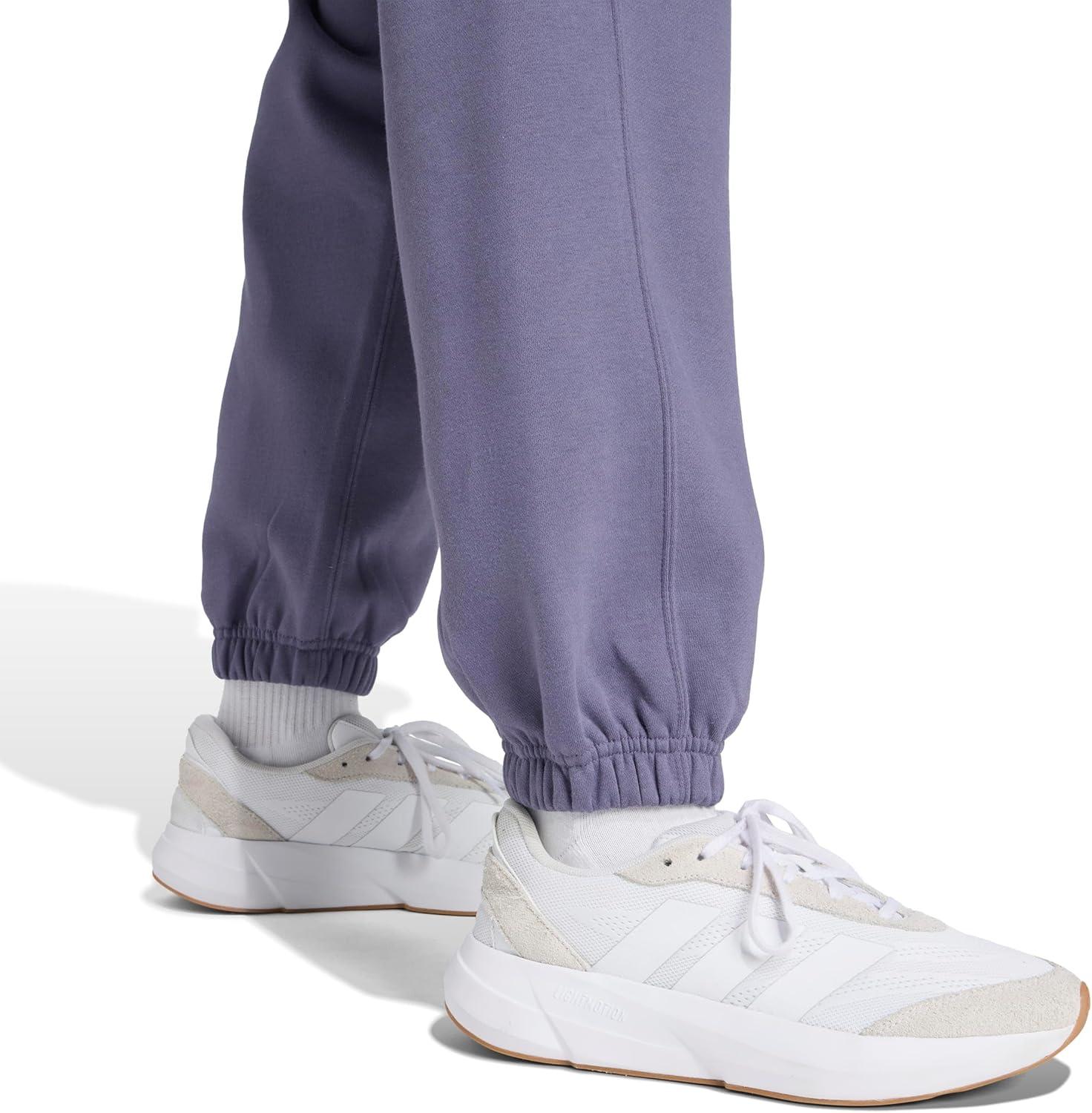 image:imageadidas Womens All Season Fleece Sweatpants Casual BrownPreloved Violet