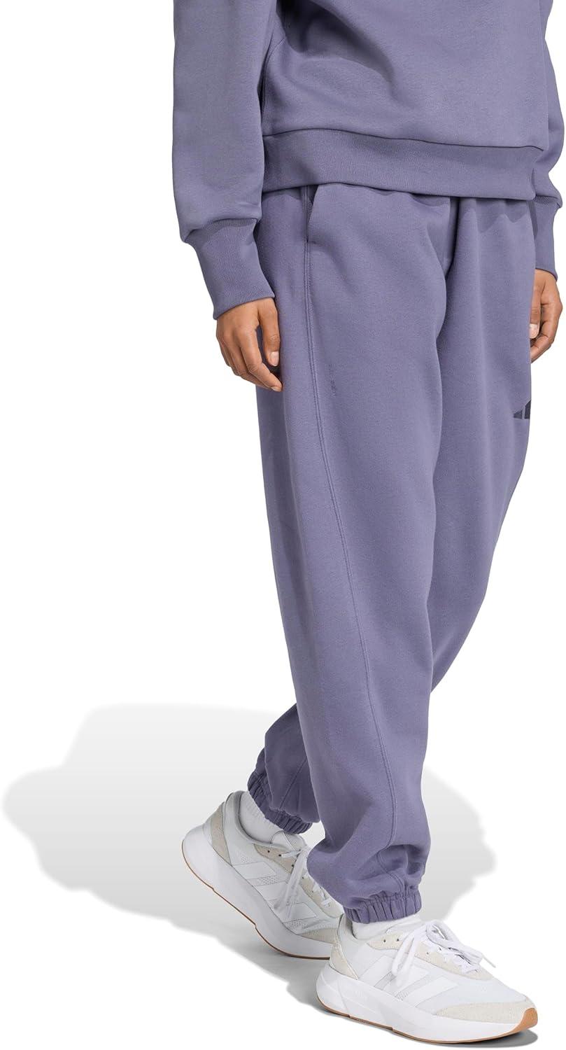 image:imageadidas Womens All Season Fleece Sweatpants Casual BrownPreloved Violet