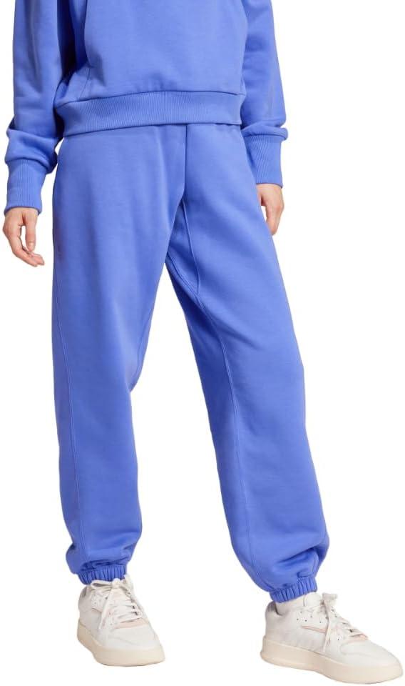 image:imageadidas Womens All Season Fleece Sweatpants Casual BrownSemi Cobalt Blue