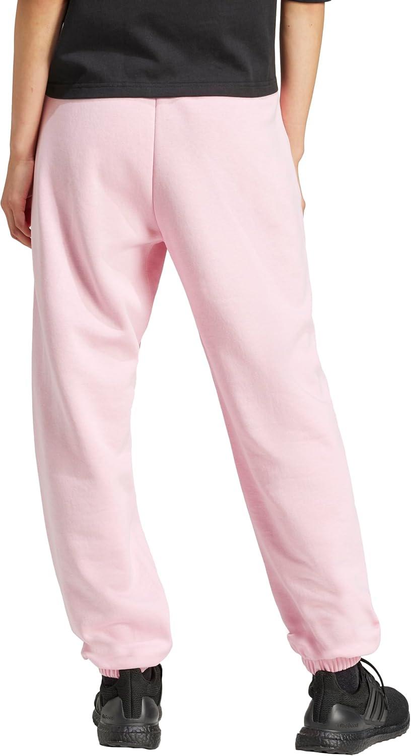image:imageadidas Womens All Season Fleece Sweatpants Casual BrownTrue Pink