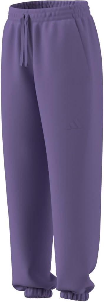 image:imageadidas Womens All Season Fleece Sweatpants Casual BrownViolet Fusion
