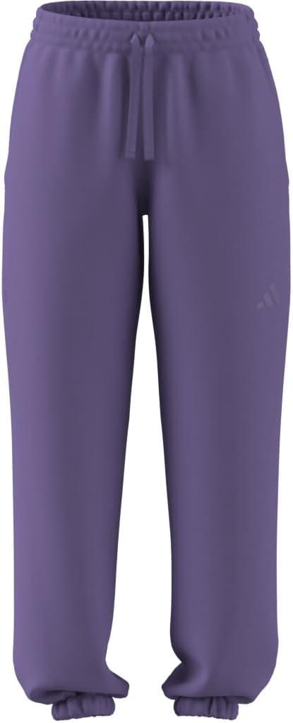 image:imageadidas Womens All Season Fleece Sweatpants Casual BrownViolet Fusion