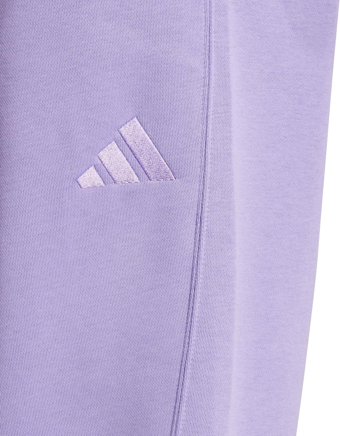 image:imageadidas Womens All Season Fleece Sweatpants Casual BrownViolet Fusion