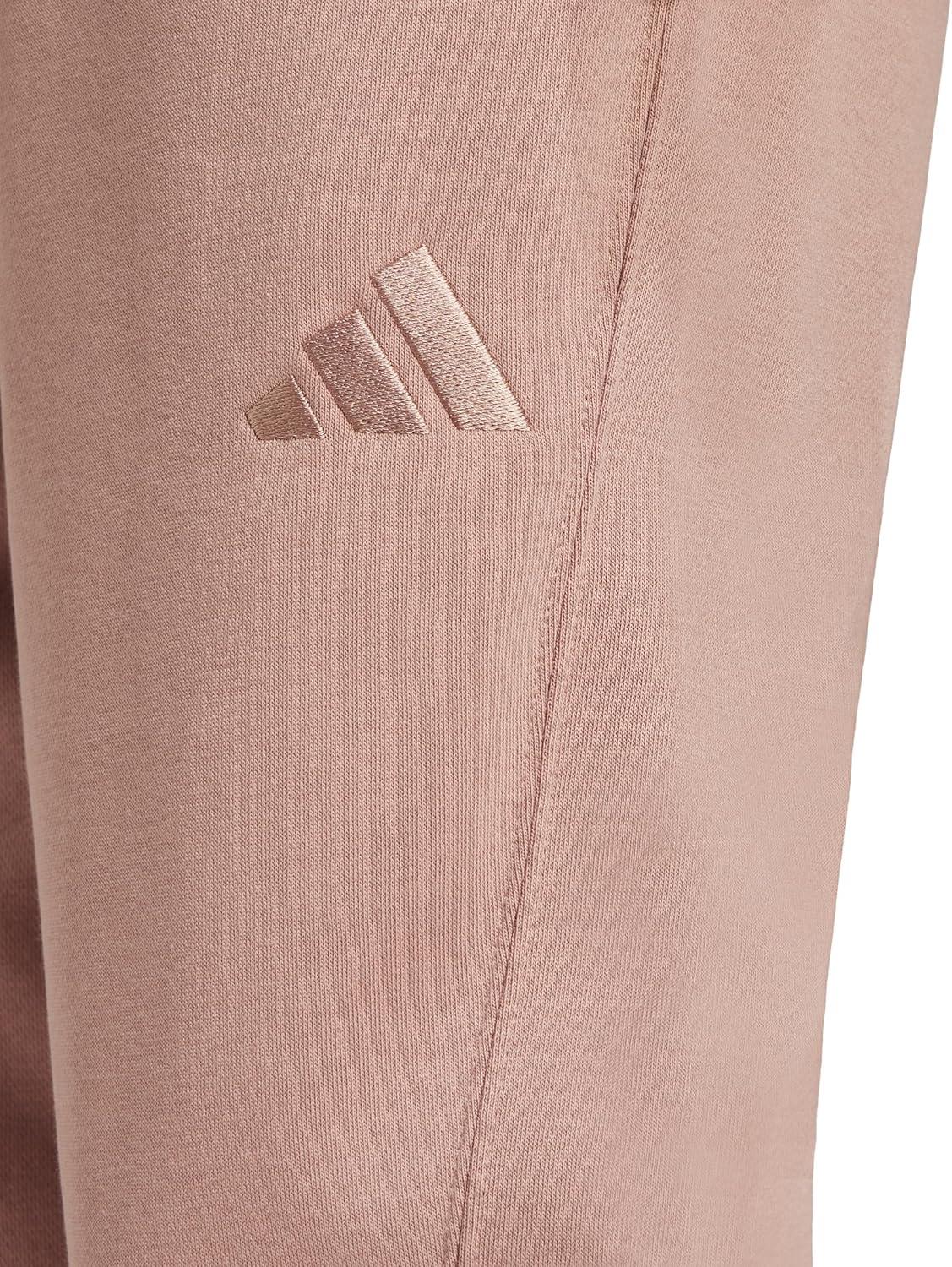 image:imageadidas Womens All Season Fleece Sweatpants Casual BrownWarm Clay