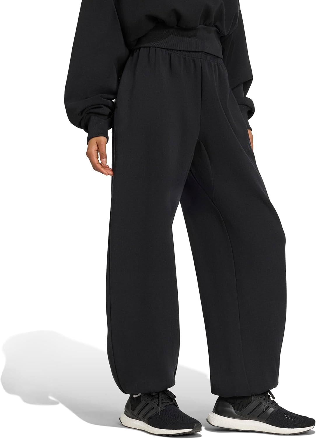 image:imageadidas Womens All Szn Soft Lux Loose Track PantsBlack