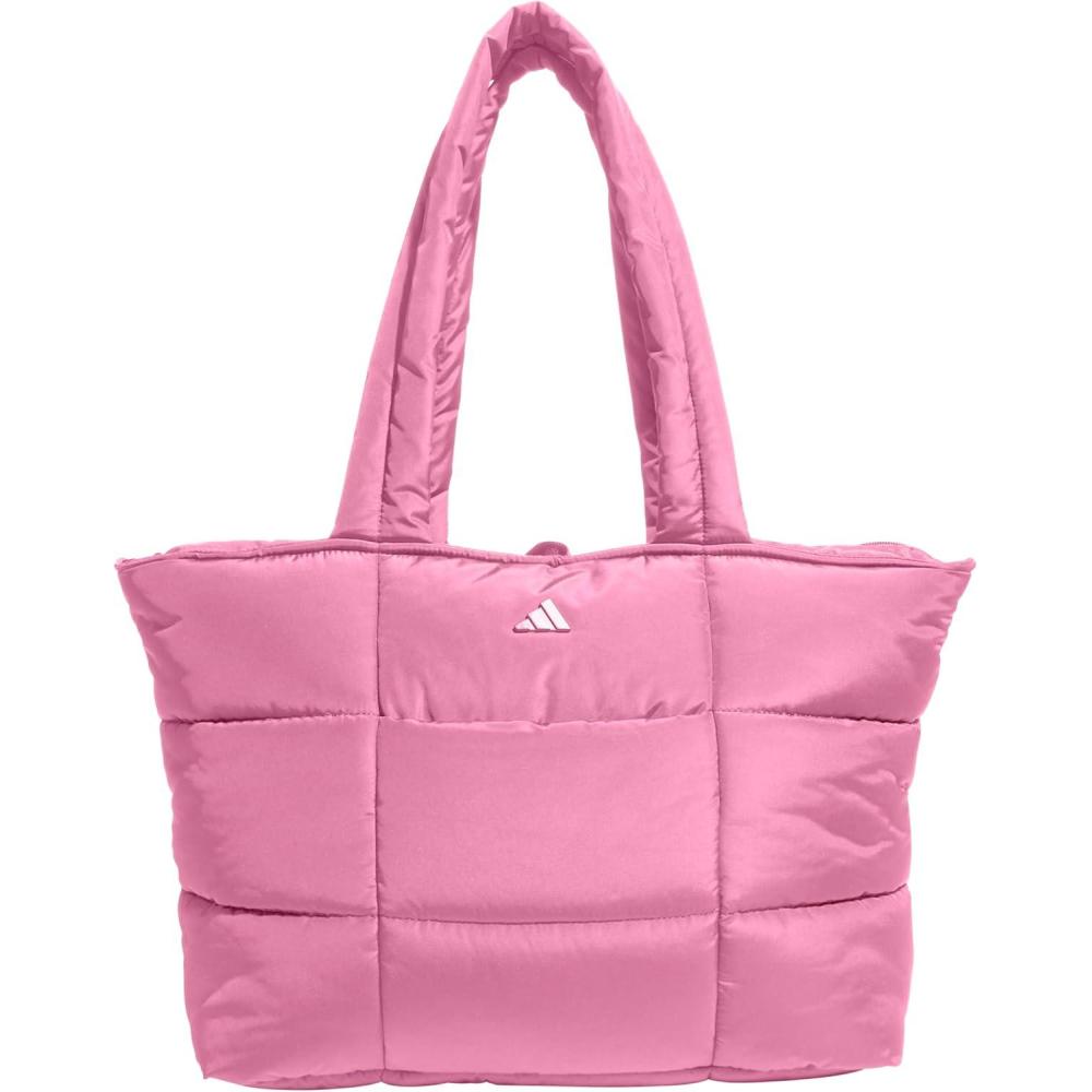 image:imageadidas Unisex Quilted Tote Puffer Shoulder BagAll MeTropic Bloom