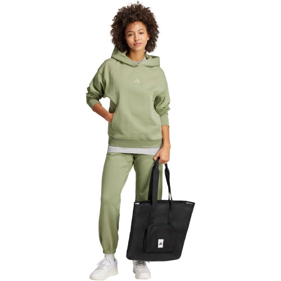 image:imageadidas Womens All Season Fleece Sweatpants Casual  BrownTent Green