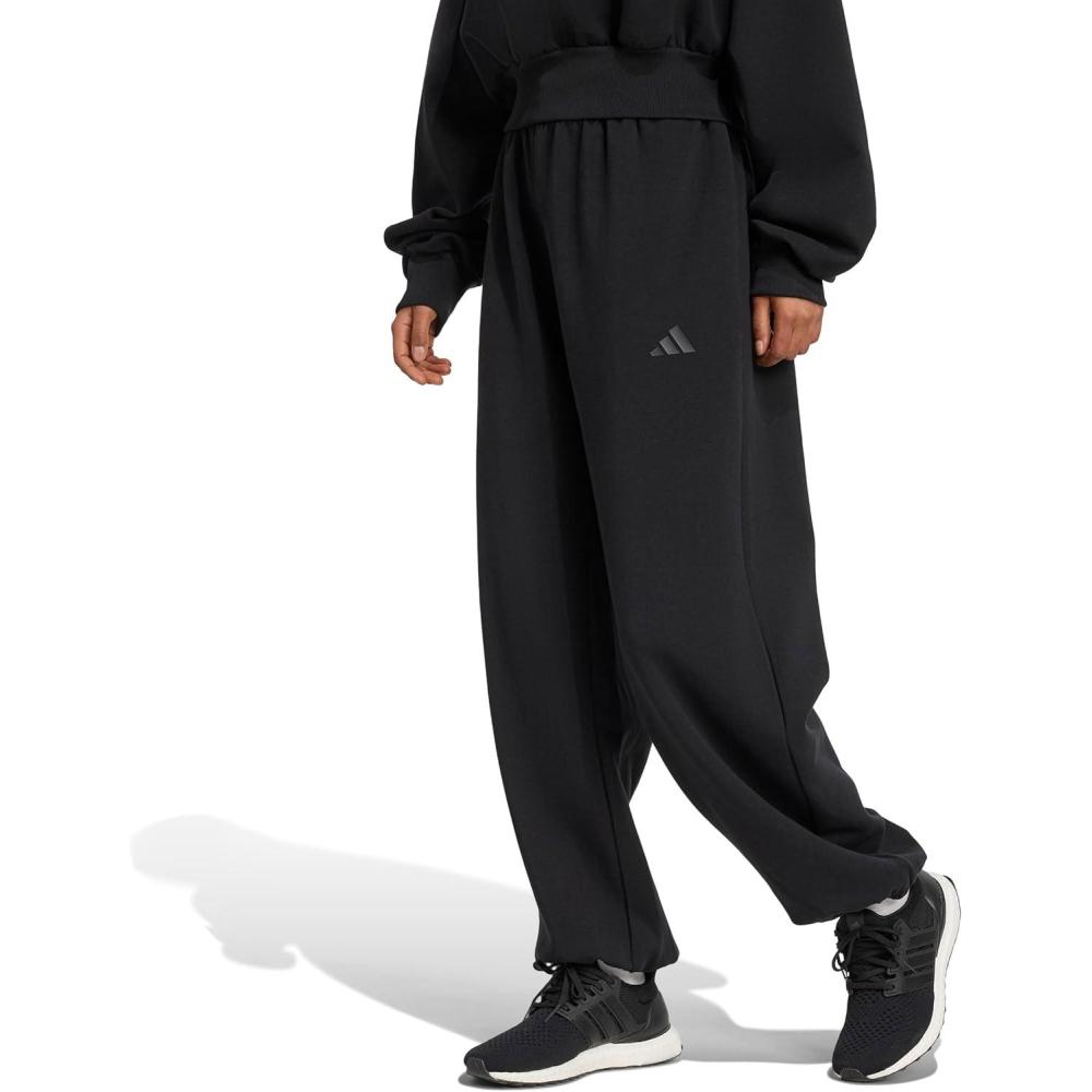 image:imageadidas Womens All Szn Soft Lux Loose Track PantsBlack