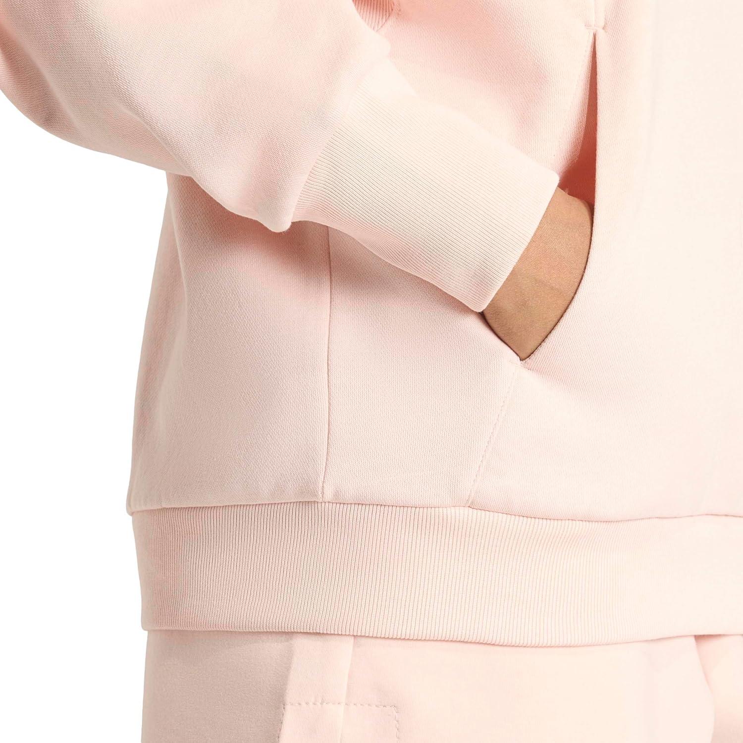 image:imageadidas Womens All Szn Fleece Loose HoodieBlush Pink