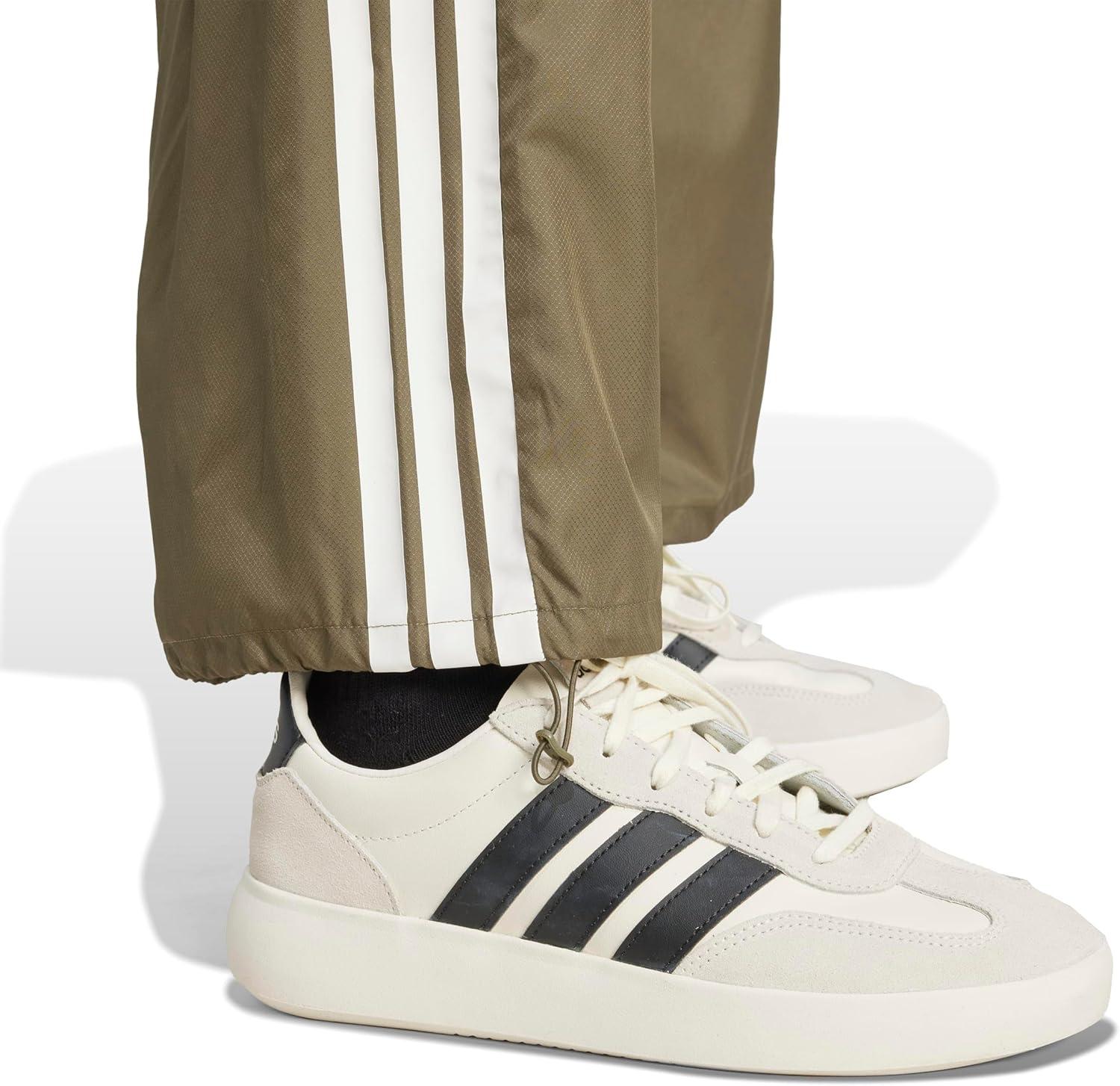 image:imageadidas Womens City Tech Utility Woven Cargo PantsOlive StrataWhite