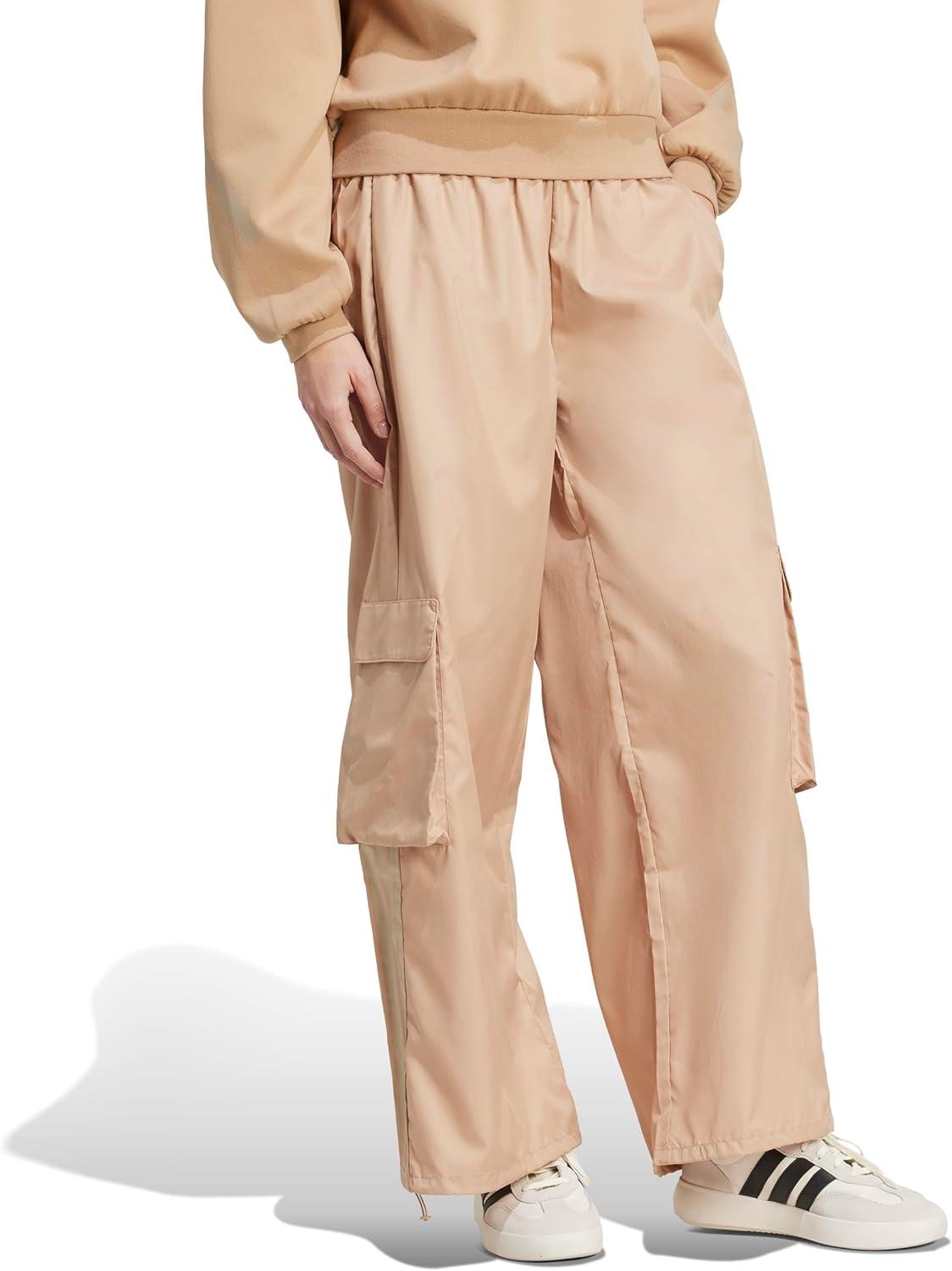 image:imageadidas Womens City Tech Utility Woven Cargo PantsWarm Sandstone