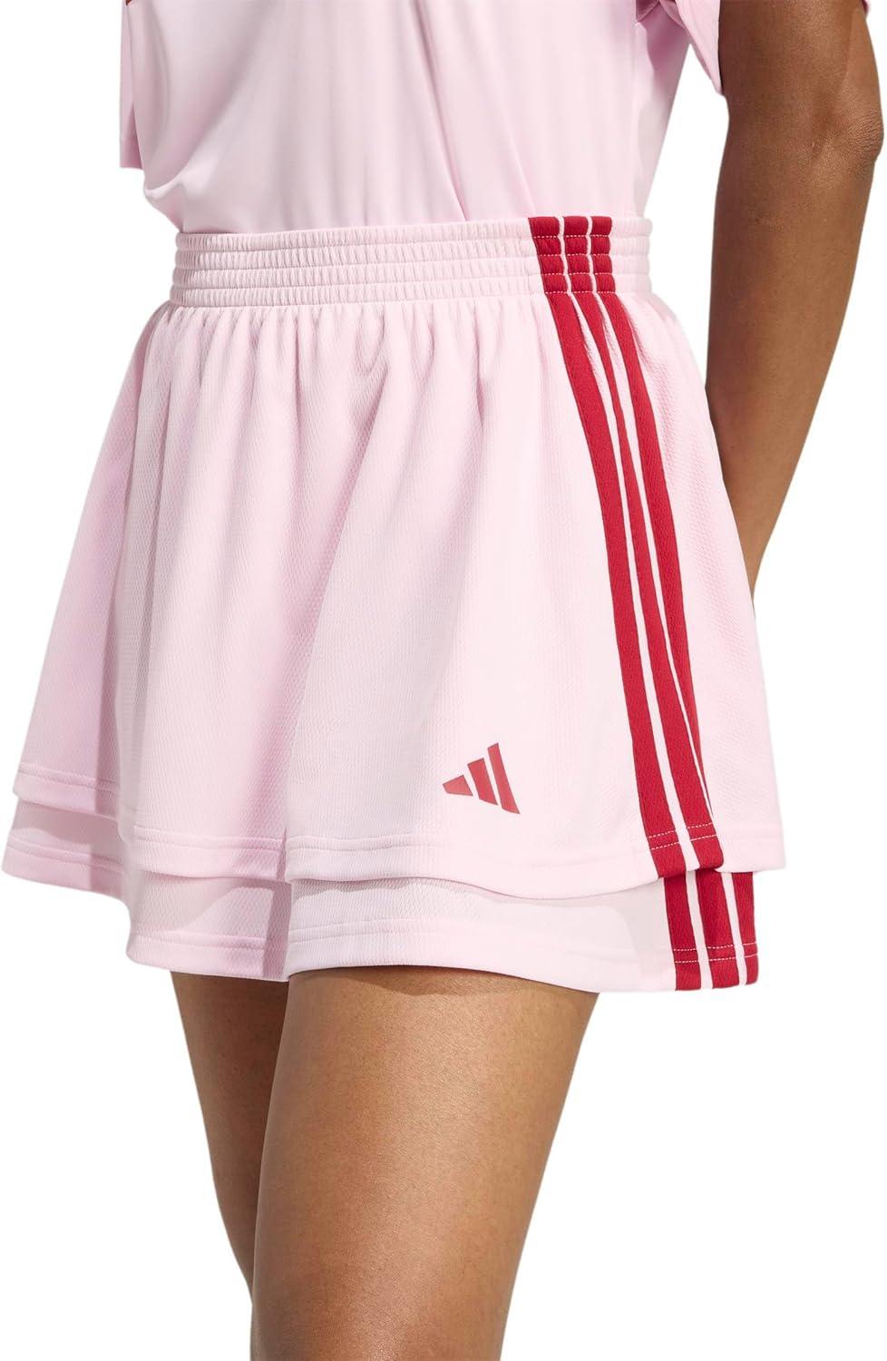 image:imageadidas Womens House of Tiro SkirtClear PinkMaroon