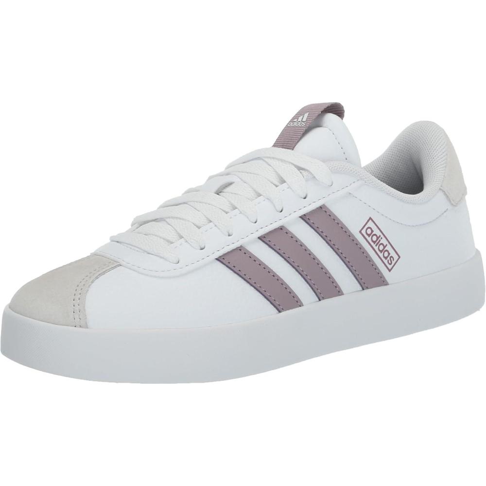 image:imageadidas Womens VL Court 30 SneakerWhitePreloved FigGrey