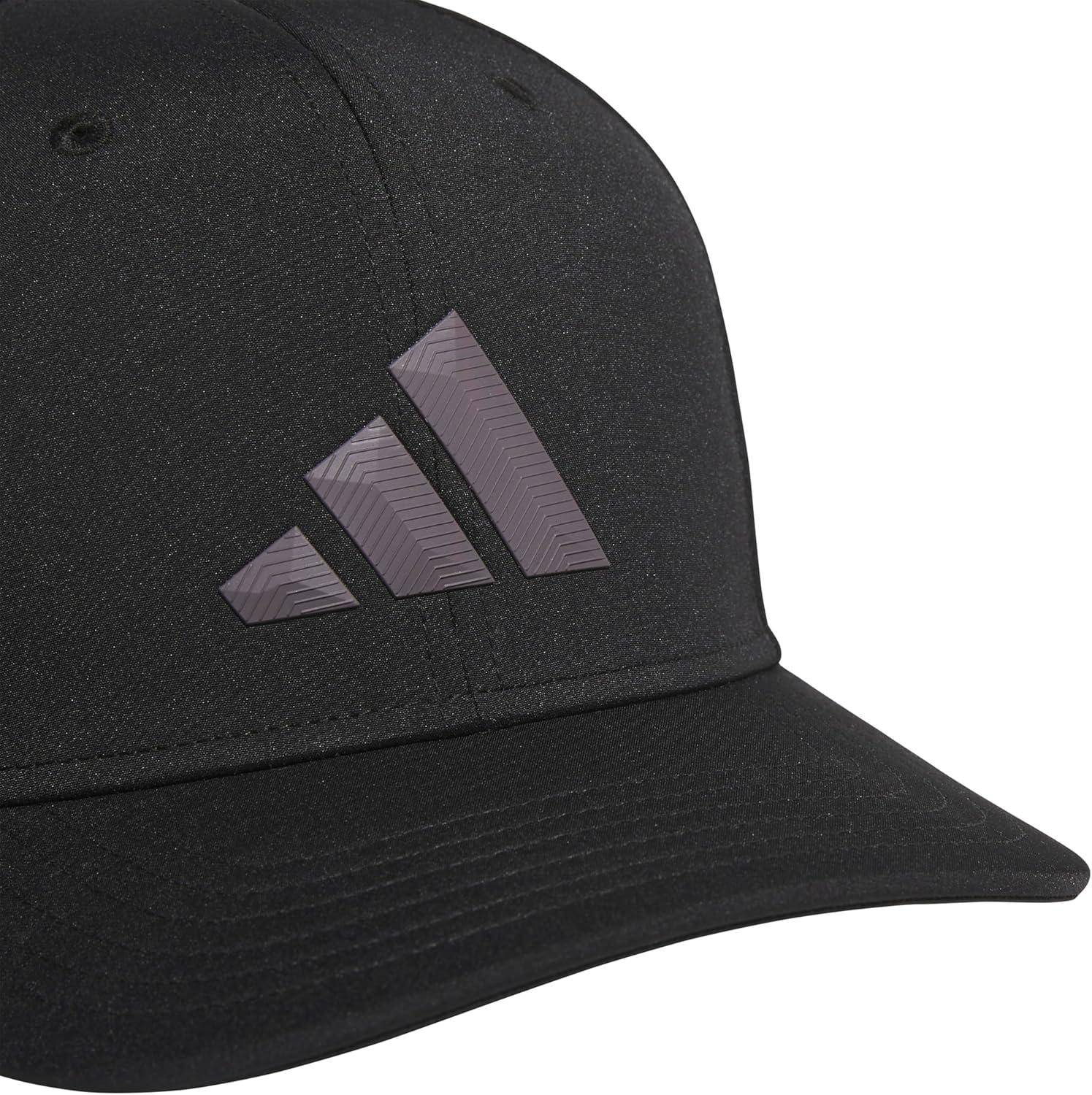 image:imageadidas Mens Midrange Hat Athletic Snapback Cap with LogoBlackGrey Strata3bar