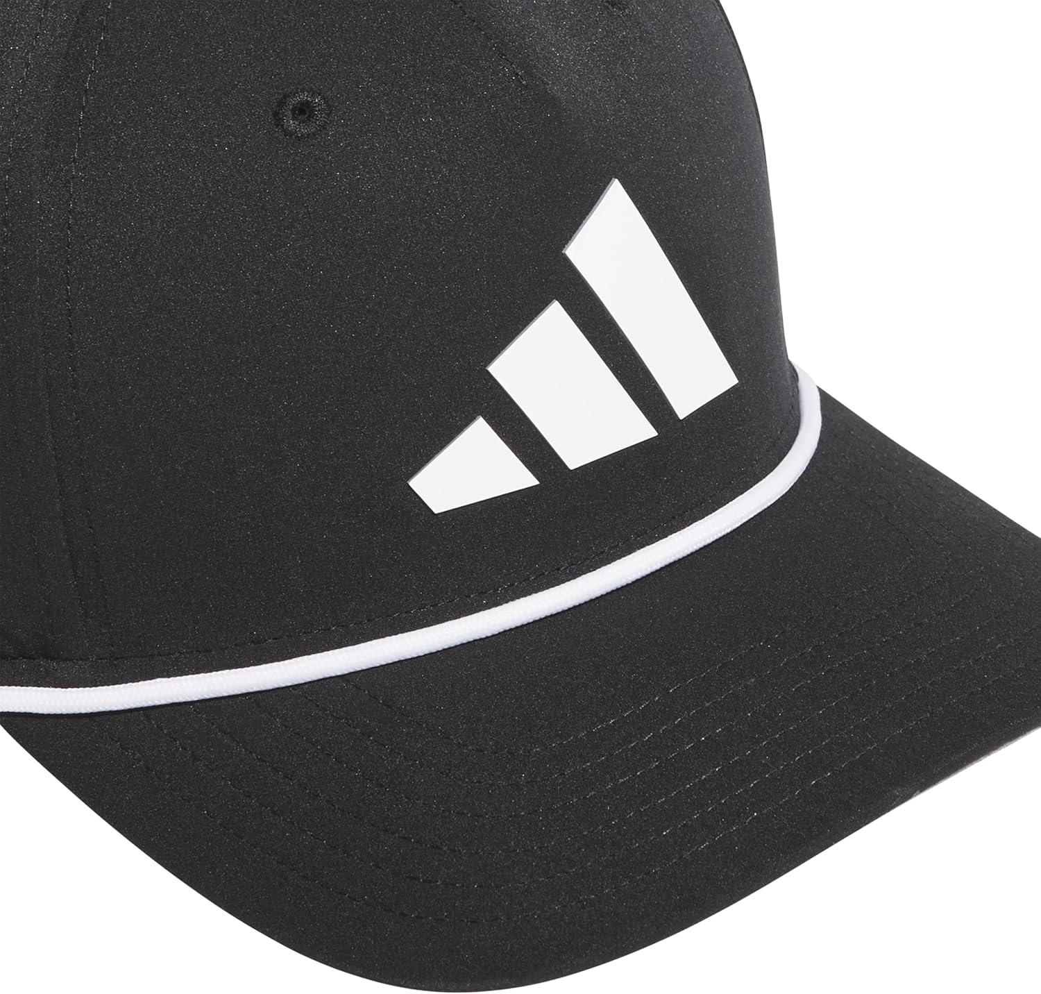 image:imageadidas Mens Midrange Hat Athletic Snapback Cap with LogoBlackWhiteGrey