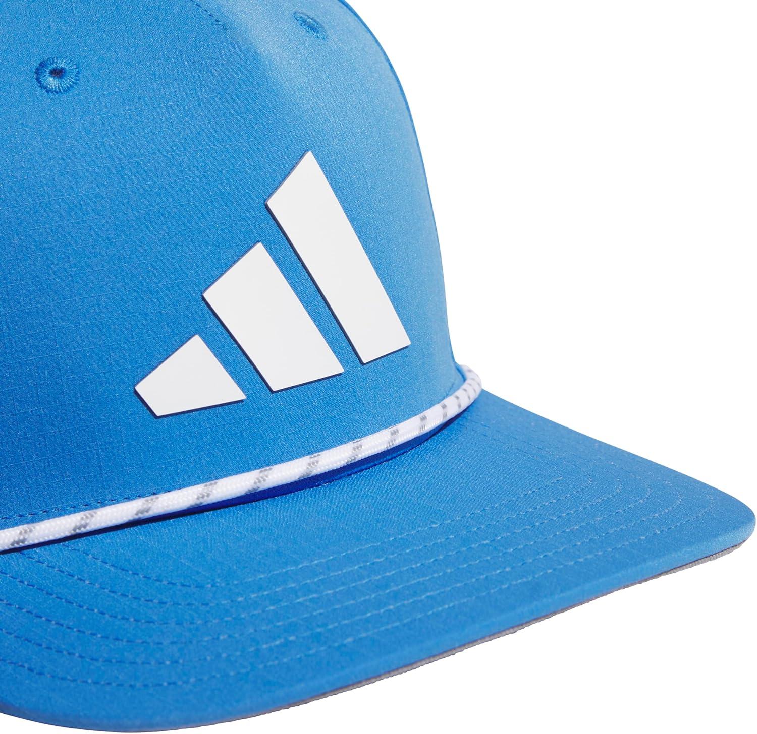 image:imageadidas Mens Midrange Hat Athletic Snapback Cap with LogoRay BlueWhiteGrey20