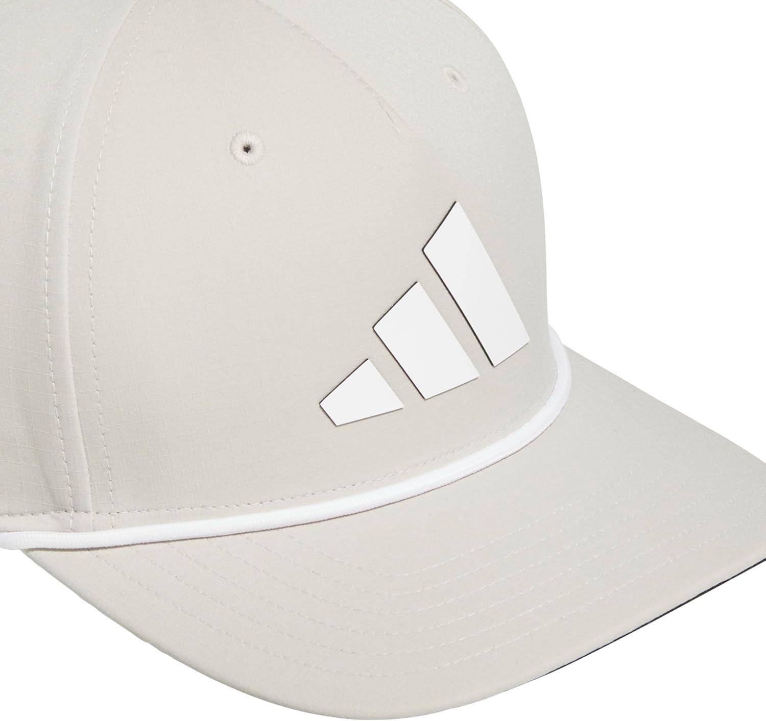 image:imageadidas Mens Midrange Hat Athletic Snapback Cap with LogoWonder Alumina GreyWhiteBlack