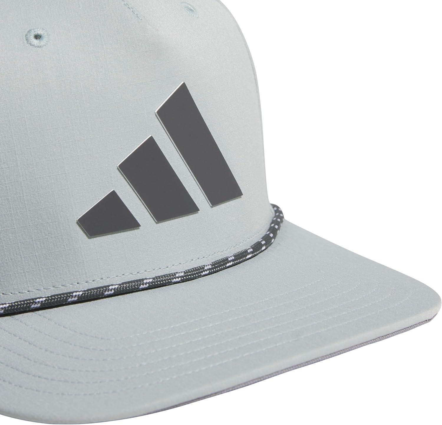 image:imageadidas Mens Midrange Hat Athletic Snapback Cap with LogoWonder Sage GreenGrey SixWhite20