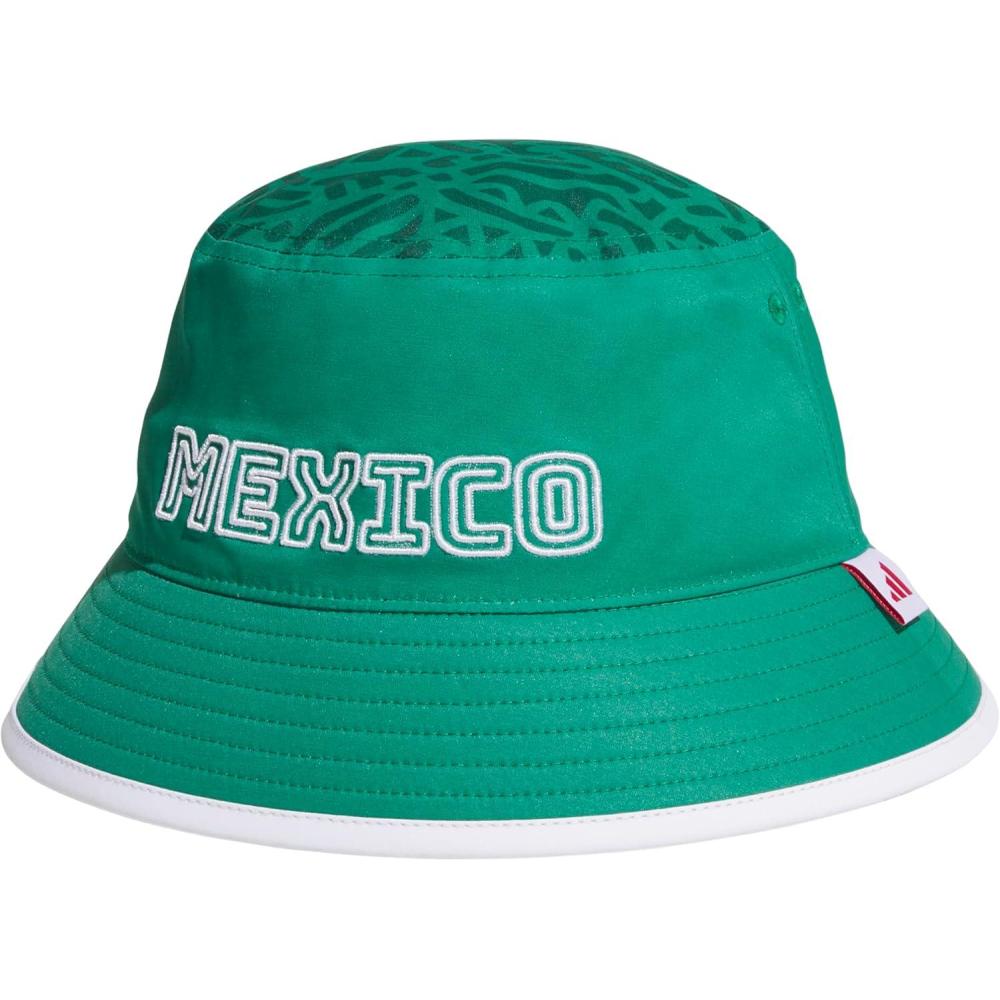 image:imageadidas Mens Soccer Bucket Hat Country ColorsMexico