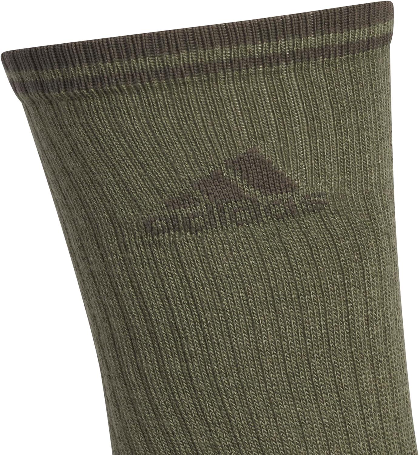 image:imageadidas Mens Athletic Cushioned Crew Socks 6 Pairs Durable amp ComfortableOlive Strata GreenWonder BeigeWhiteGraphic