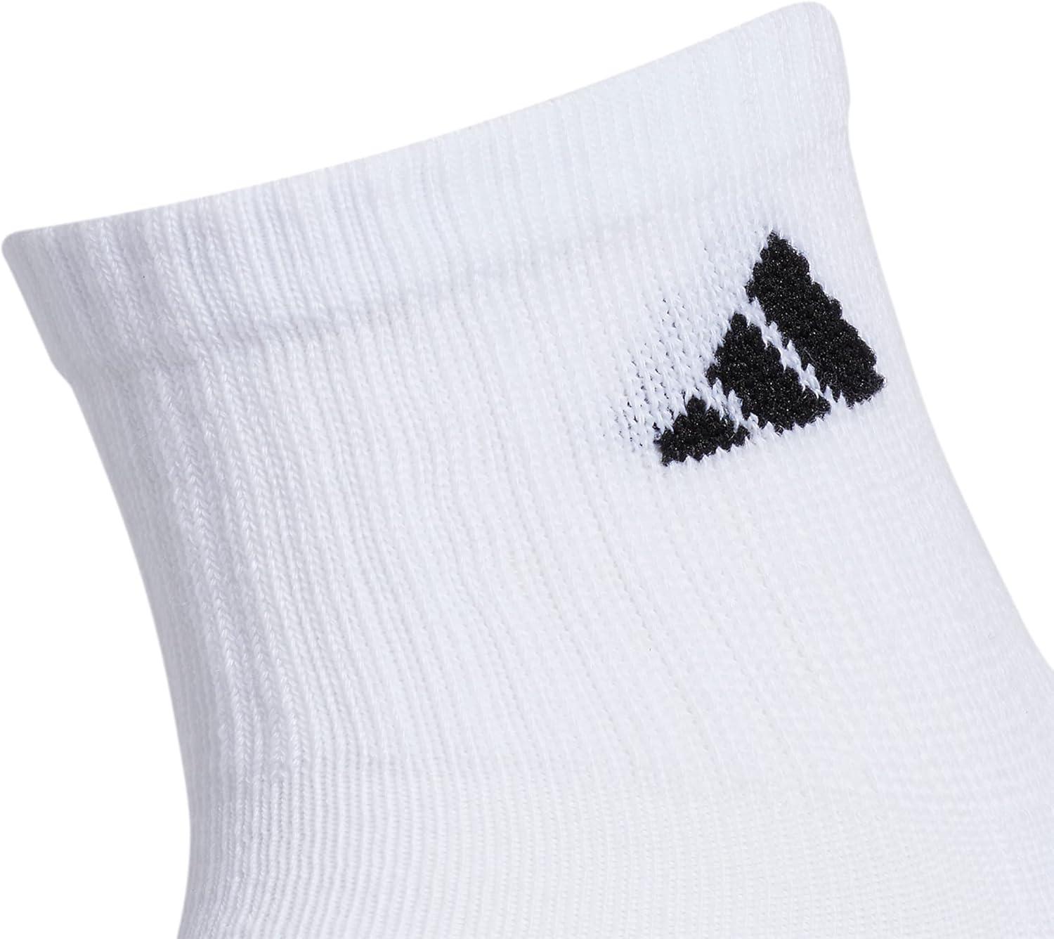 image:imageadidas Mens Athletic Cushioned Quarter Ankle Socks 6 Pairs Durable amp ComfortableWhiteAlumina BeigeCarbon Grey