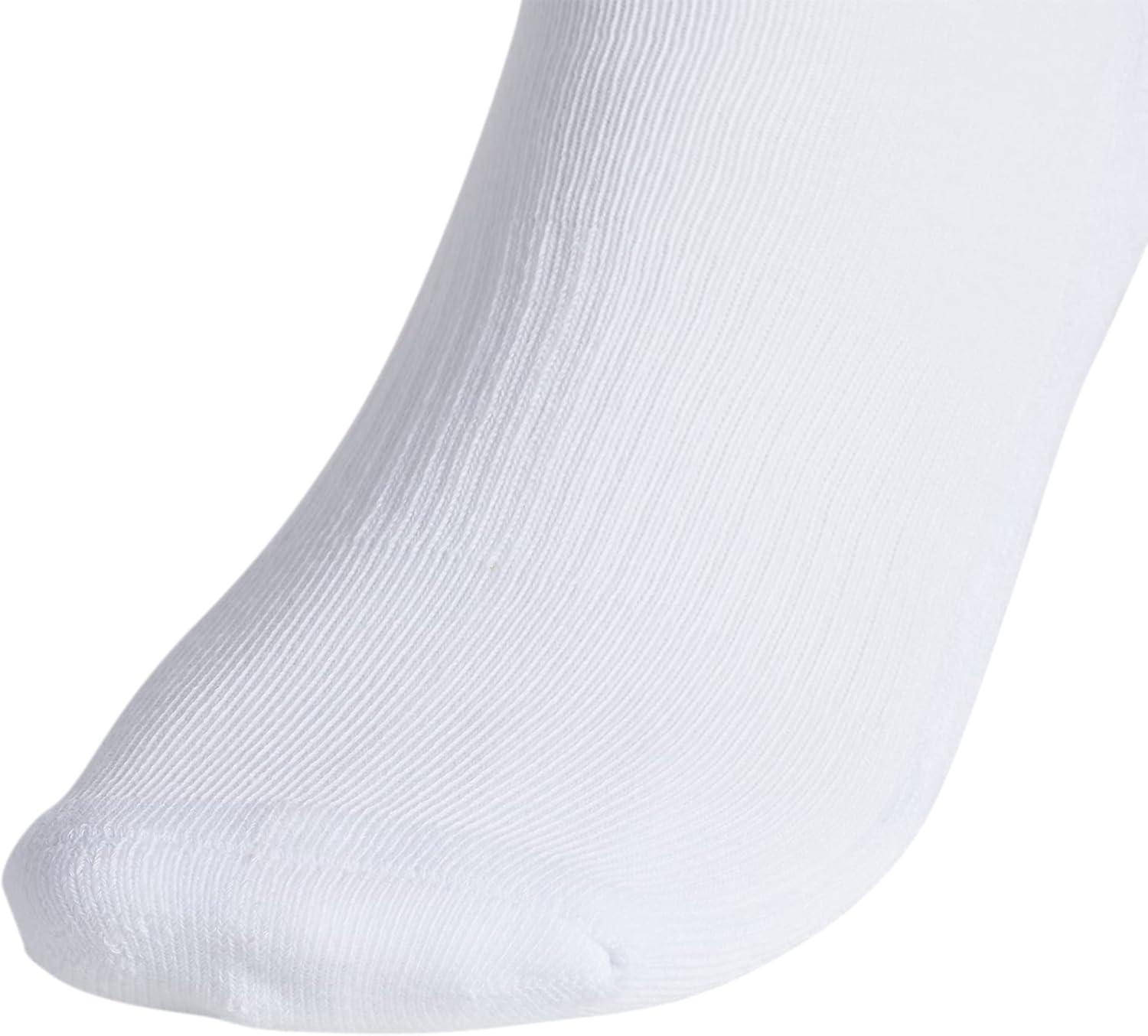 image:imageadidas Mens Athletic Cushioned Quarter Ankle Socks 6 Pairs Durable amp ComfortableWhiteAlumina BeigeCarbon Grey