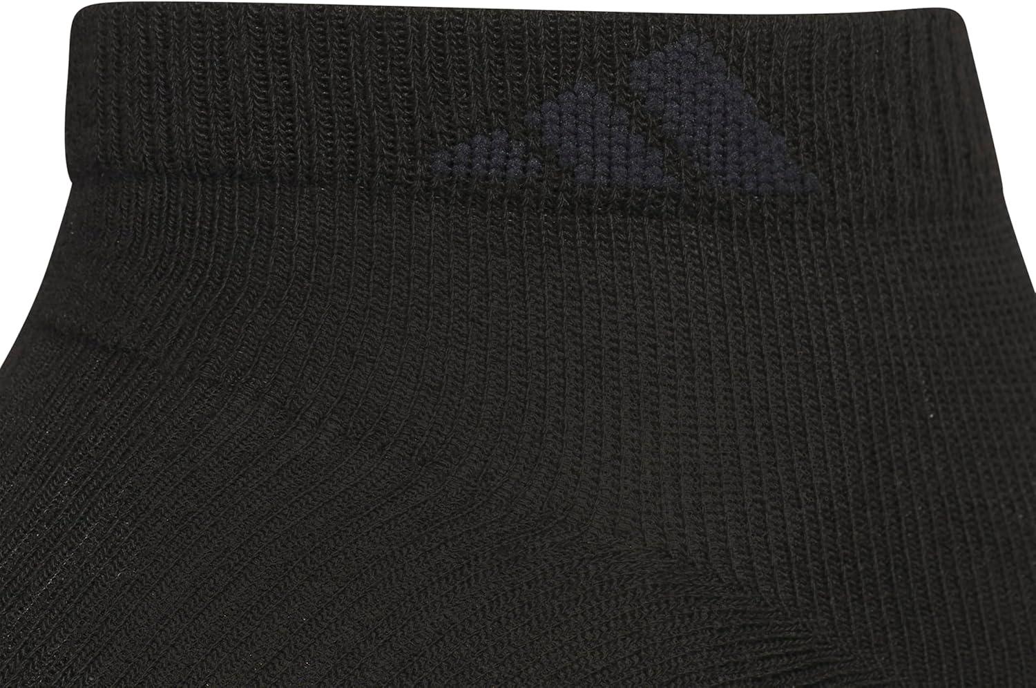 image:imageadidas Mens Superlite Low Cut Ankle Socks 6 Pairs Lightweight amp BreathableBlackNight Grey