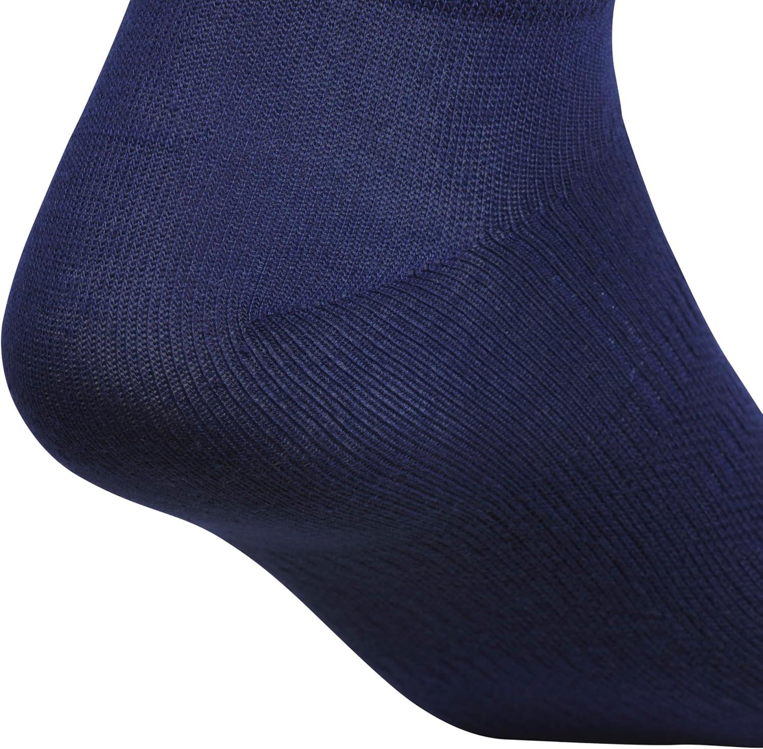 image:imageadidas Mens Superlite Low Cut Ankle Socks 6 Pairs Lightweight amp BreathableDark BlueTech Indigo BlueCrew Blue