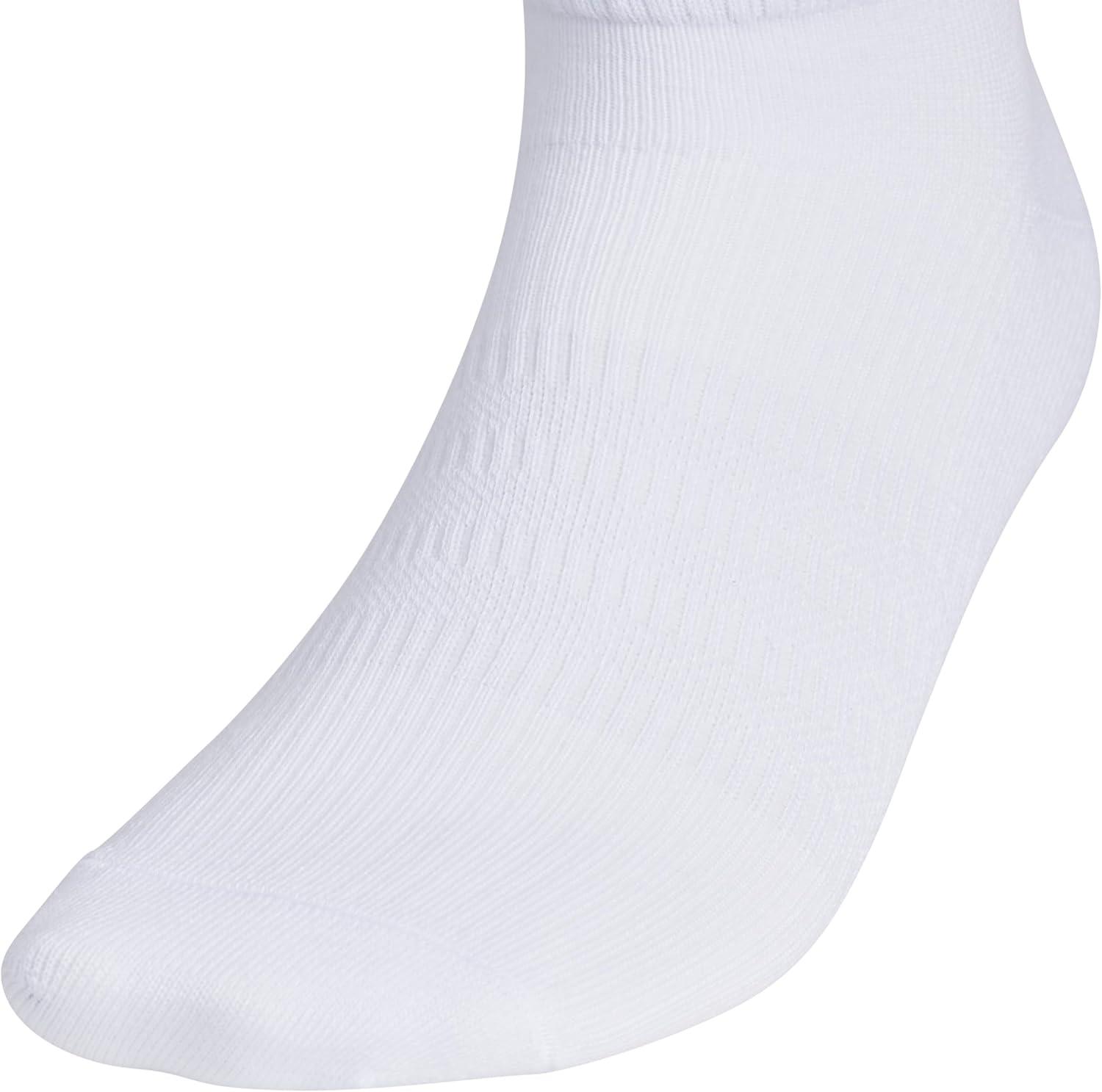 image:imageadidas Mens Superlite Low Cut Ankle Socks 6 Pairs Lightweight amp BreathableWhiteBlack