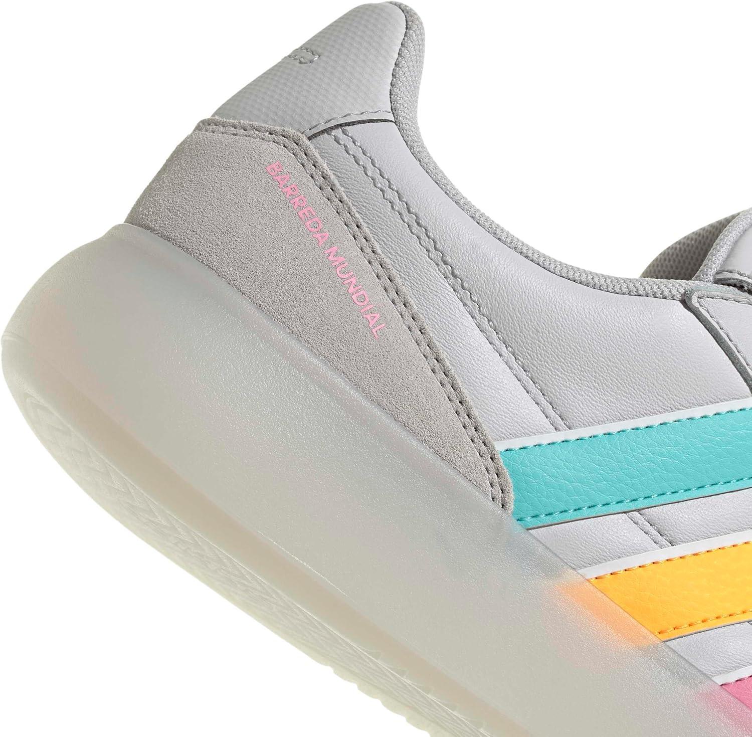 image:imageadidas Mens Barreda MundialDash GreyBliss PinkWhite